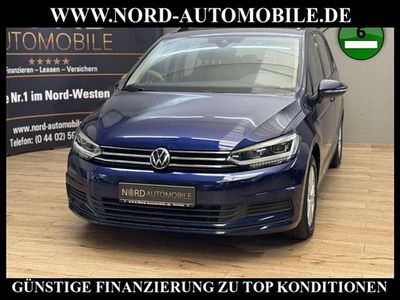 Gebraucht VW Touran Comfortline 150 PS (110 kW) 2020 Blau Van / Kleinbus