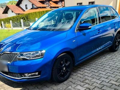 Usata Skoda Rapid Drive 110 CV (80 kW) 2018 Blu Utilitaria