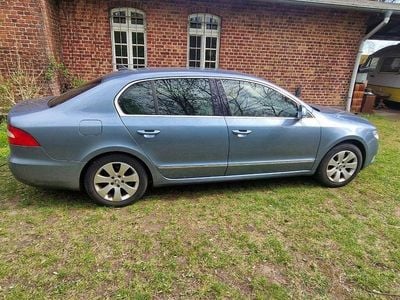 Usata Skoda Superb Elegance 160 CV (117 kW) 2009 Blu Berlina