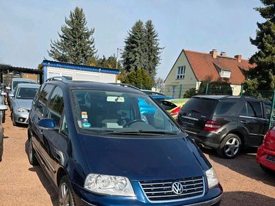 Usata VW Sharan 150 CV (110 kW) 2008 Blu Monovolume