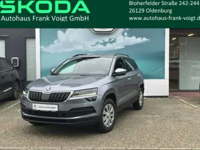 Gebraucht Skoda Karoq Style 150 PS (110 kW) 2021 Business grau metallic SUV