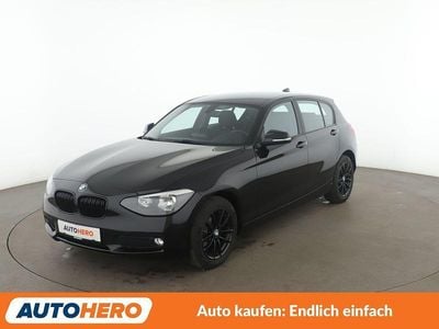 Gebraucht BMW 114 102 PS (75 kW) 2014 Schwarz Kleinwagen