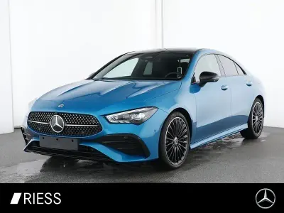 Brugt Mercedes CLA200 AMG 163 HK (119 kW) 2025 Blå Coupe