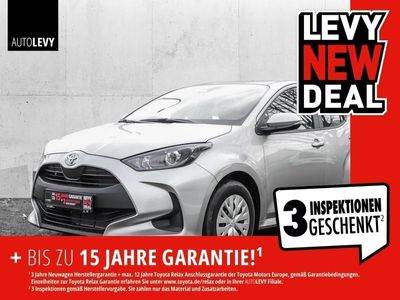 gebraucht Toyota Yaris 1.0-l-VVT-i Comfort +DAB+KLIMA+ELFH+ZV+MP3