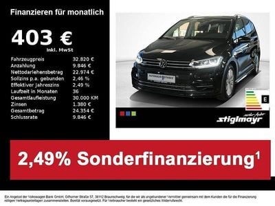Usata VW Touran R-line 150 CV (110 kW) 2025 Nero Monovolume