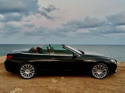 Gebraucht BMW 640 Cabriolet Comfort Edition 313 PS (230 kW) 2015 Braun Cabrio