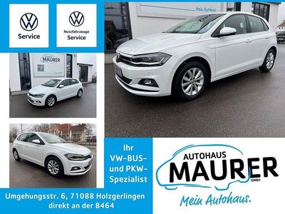 Gebraucht VW Polo Highline 95 PS (69 kW) 2019 Pure white Limousine