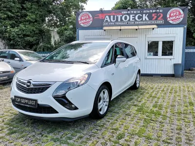 Gebraucht Opel Zafira Edition 120 PS (88 kW) 2012 Weiß Van / Kleinbus