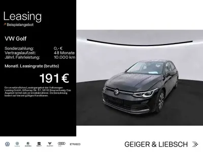 Gebraucht VW Golf VIII Active 150 PS (110 kW) 2023 Deep black perleffekt Limousine
