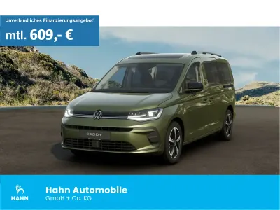 Neu VW Caddy Maxi 116 PS (85 kW) 2026 Grün Van / Kleinbus