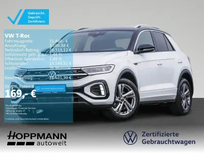 Gebraucht VW T-Roc Cabriolet R-line 150 PS (110 kW) 2025 Pure white SUV