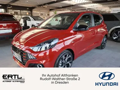 Neu Hyundai i10 N Line 90 PS (66 kW) 2025 Rot Kleinwagen