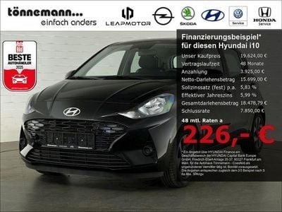 Nuova Hyundai i10 Trend 79 CV (58 kW) 2025 Nero Utilitaria