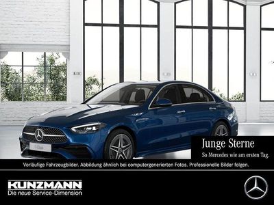 Gebraucht Mercedes C300e AMG 313 PS (230 kW) 2024 Spektralblau metallic Limousine