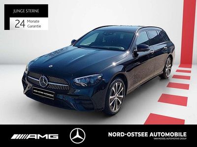 Gebraucht Mercedes E300 AMG 194 PS (142 kW) 2022 Metalliclack obsidianschwarz Kombi