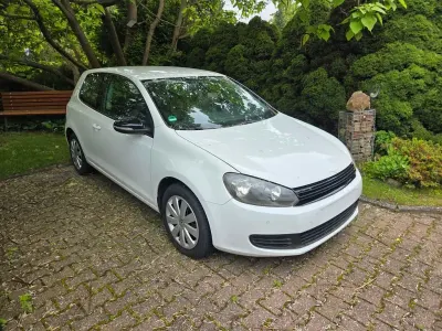 Gebraucht VW Golf VI Comfortline 80 PS (58 kW) 2009 Weiß Kleinwagen
