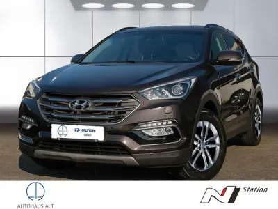 Gebraucht Hyundai Santa Fe Premium 200 PS (147 kW) 2018 Braun SUV