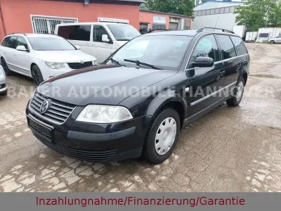 Gebraucht VW Passat Comfortline 101 PS (74 kW) 2002 Schwarz Kombi