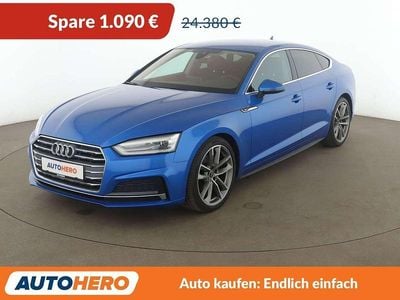 Usata Audi A5 Design 150 CV (110 kW) 2019 Blu Coupé