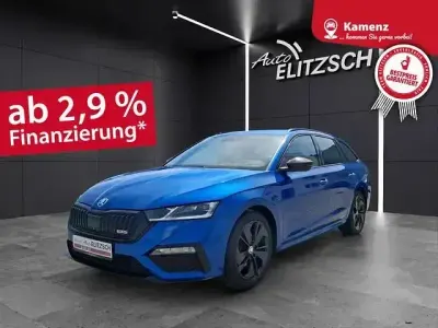 Gebraucht Skoda Octavia RS 200 PS (147 kW) 2021 Blau Kombi