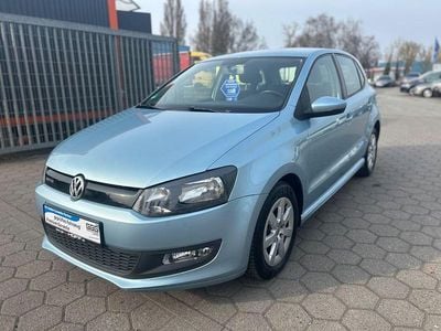 Gebraucht VW Polo Trendline 75 PS (55 kW) 2012 Blau Kleinwagen