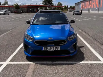 Gebraucht Kia ProCeed GT 204 PS (150 kW) 2019 Blau Kombi