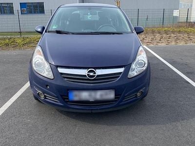 Gebraucht Opel Corsa 60 PS (44 kW) 2009 Blau Kleinwagen
