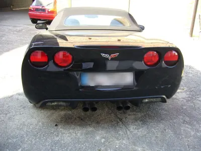 Begagnad Corvette C6 404 HK (297 kW) 2007 Svart Cab