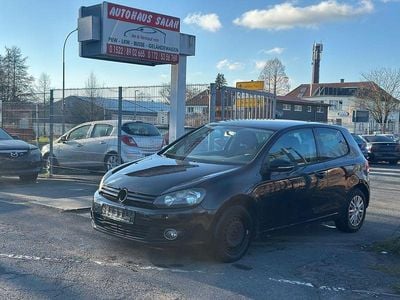 Gebraucht VW Golf VI Trendline 80 PS (58 kW) 2009 Schwarz Kleinwagen