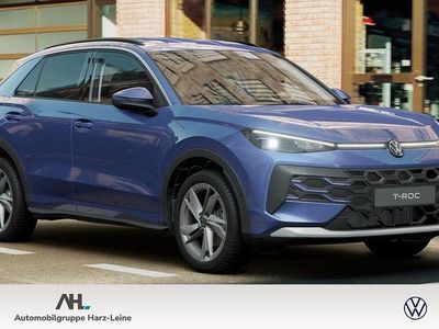 Neu VW T-Roc Life 150 PS (110 kW) 2025 Blau SUV
