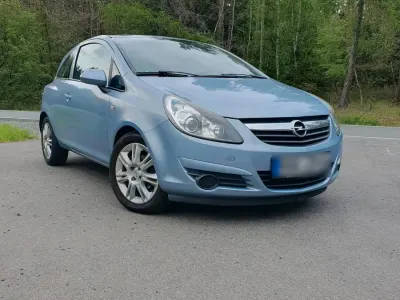 Używany Opel Corsa Eco 75 KM (55 kW) 2008 Niebieski Hatchback