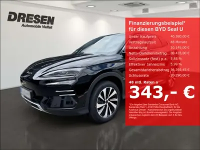Neu BYD Seal U Design 160 kW (218 PS) 2026 Obsidian black SUV