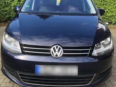 Usata VW Sharan 140 CV (102 kW) 2011 Blu Monovolume
