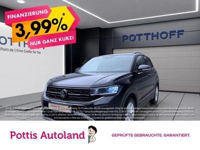 Schwarz Gebraucht 2025 VW T-Cross Goal SUV | 20.377 € (Guter Preis)