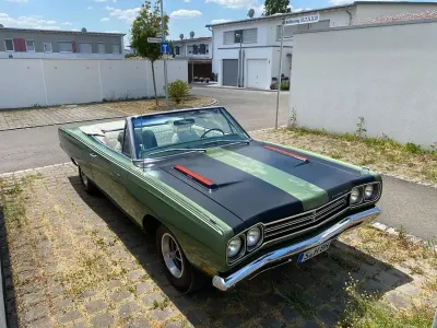 Gebraucht Plymouth Road Runner 330 PS (242 kW) 1969 Grün Cabrio