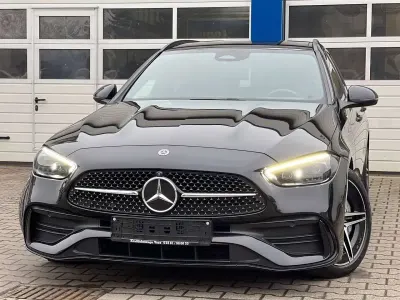 Gebraucht Mercedes C300 AMG line 265 PS (194 kW) 2022 Obsidianschwarz Kombi