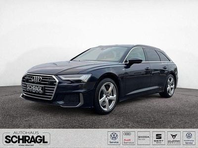 Firmamentblau metallic Gebraucht 2022 Audi A6 S-Line Kombi | 36.875 € (Guter Preis)