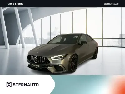 Gebraucht Mercedes CLA45 AMG AMG 421 PS (309 kW) 2023 Manufaktur magno lack manufaktur mountaingrau magno Coupé