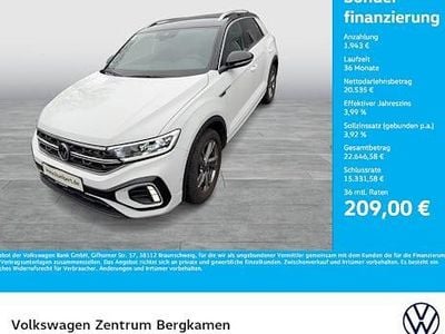 Gebraucht VW T-Roc R-line 110 PS (80 kW) 2023 Weiß SUV