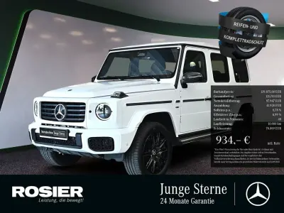 Gebraucht Mercedes G580 AMG line 432 kW (588 PS) 2024 Weiss / manufaktur opalithweiss magno SUV