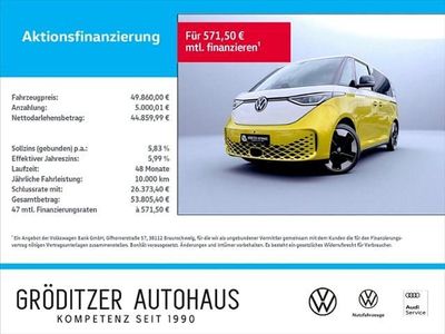 Gebraucht VW ID. Buzz Pro 150 kW (204 PS) 2023 Weiß Van / Kleinbus