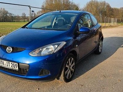 Gebraucht Mazda 2 Inclusive 75 PS (55 kW) 2009 Blau Kleinwagen