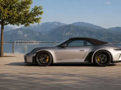 Neu Porsche 992 510 PS (375 kW) 2026 Silber Cabrio