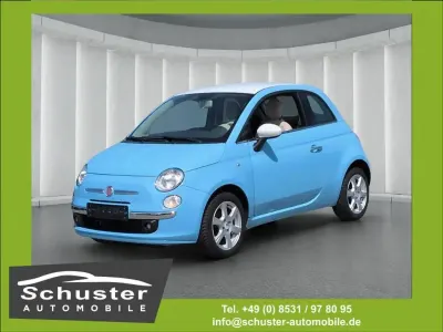 Brugt Fiat 500 69 HK (50 kW) 2015 Blå Hatchback