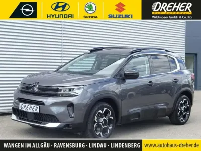 Gebraucht Citroën C5 Aircross PureTech 131 PS (96 kW) 2024 Platiniumgrau SUV