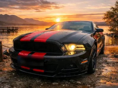 Gebraucht Ford Mustang 340 PS (250 kW) 2014 Schwarz Coupé