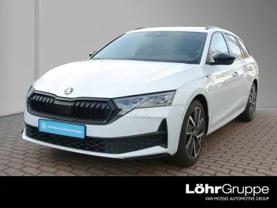 Brugt Skoda Octavia SportLine 150 HK (110 kW) 2025 Hvid Stationcar