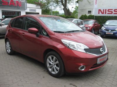 Gebraucht Nissan Note S 98 PS (72 kW) 2014 Rot metallic Van / Kleinbus