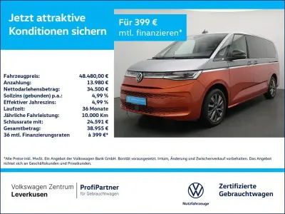 Używany VW Multivan Energetic 218 KM (160 kW) 2023 Srebrny Minivan