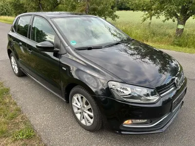 Gebraucht VW Polo LOUNGE 90 PS (66 kW) 2015 Schwarz Limousine